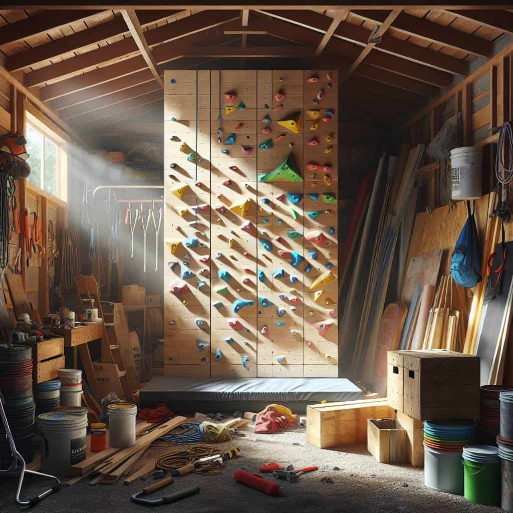 featured building an indoor climbing wall