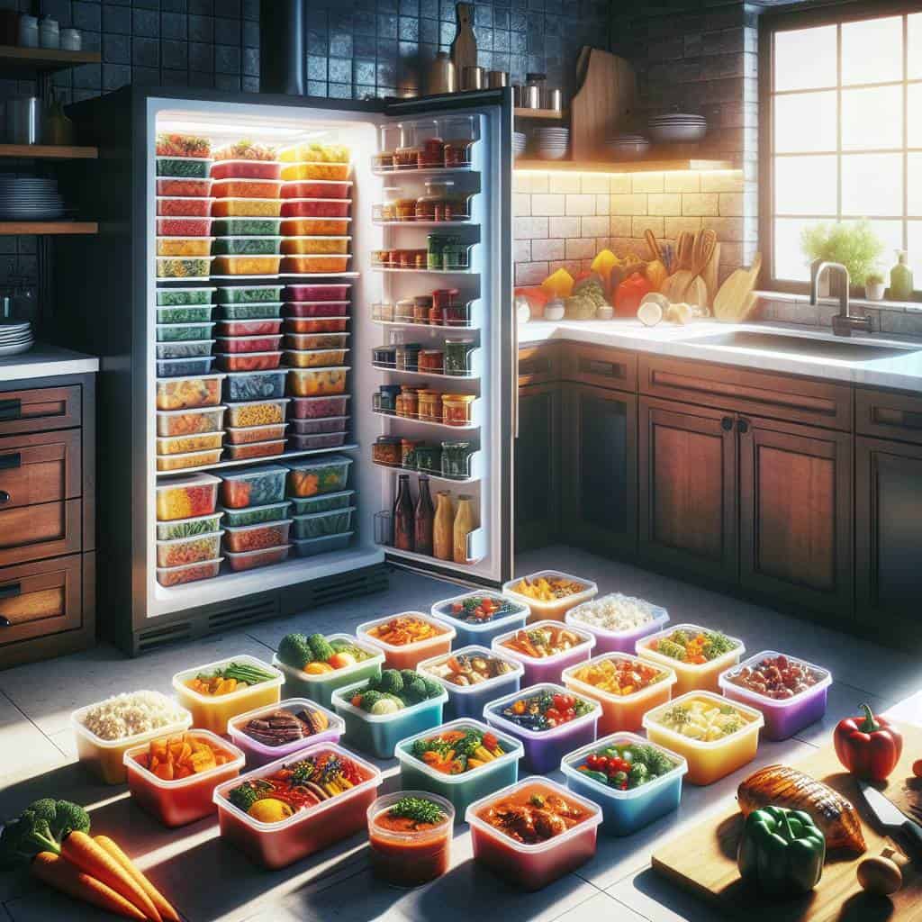 featured efficient freezer meal prep
