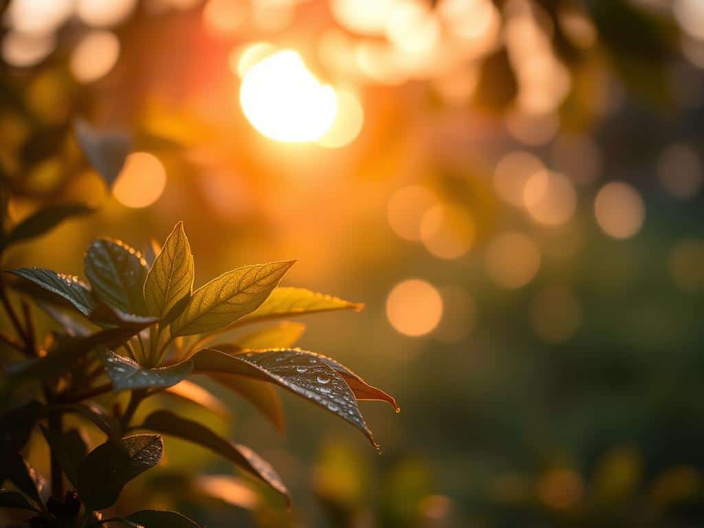 lighting in photography and bokeh effects