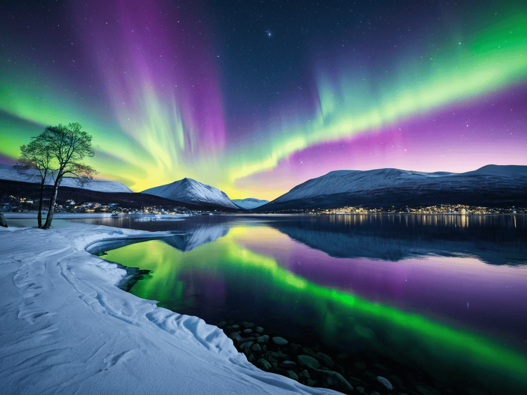 Embracing the Aurora's Rhythm Naturally