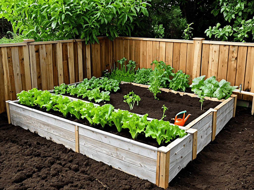 Raised Garden Bed Growing Essentials