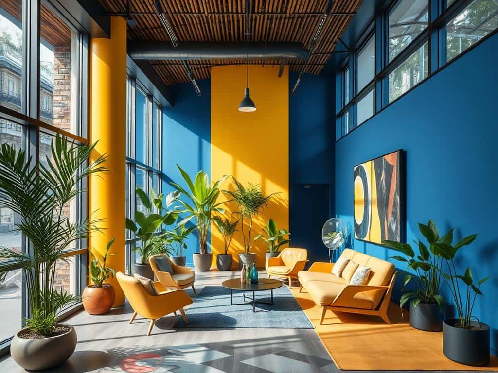Innovative design trends in 2025 embracing bold colors and sustainability