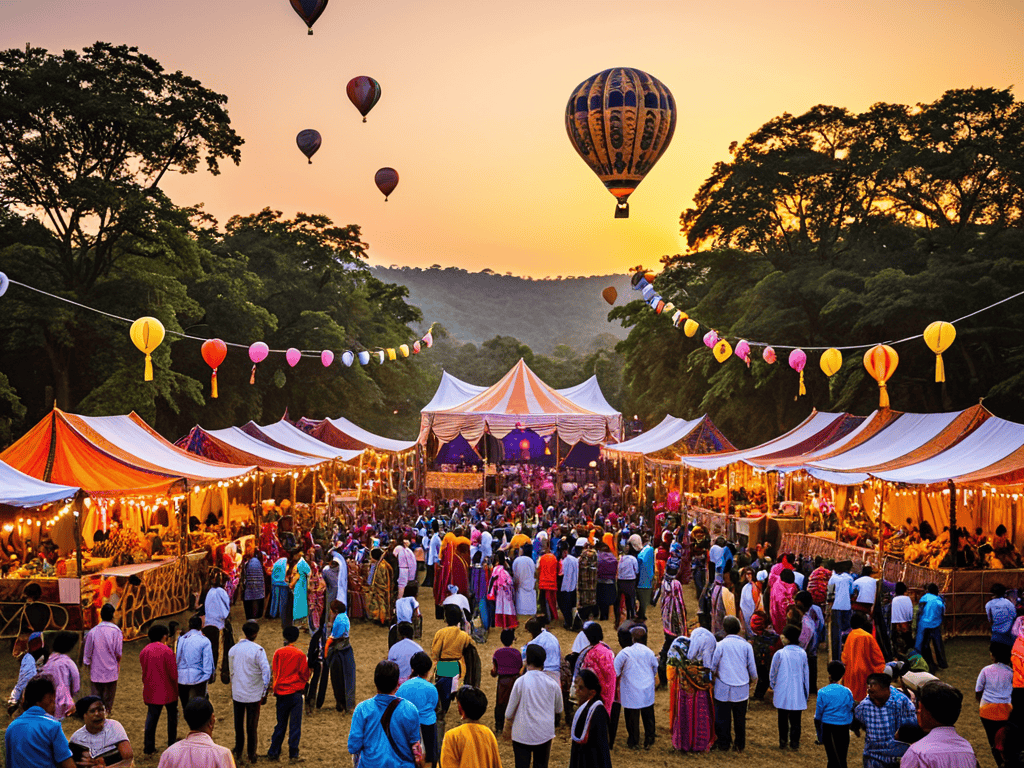 Festival travel around the world