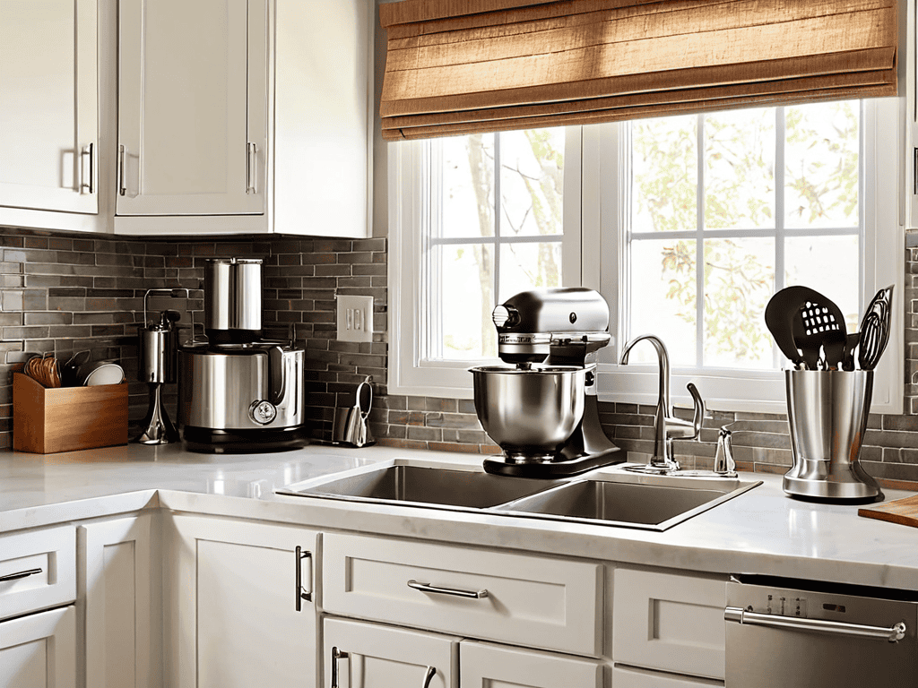 Kitchen organization tips in action