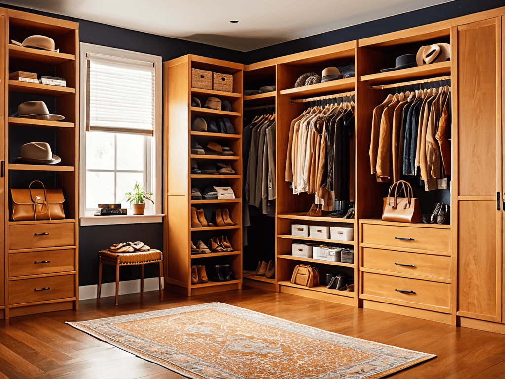 Rhythmic Storage Harmony closet design