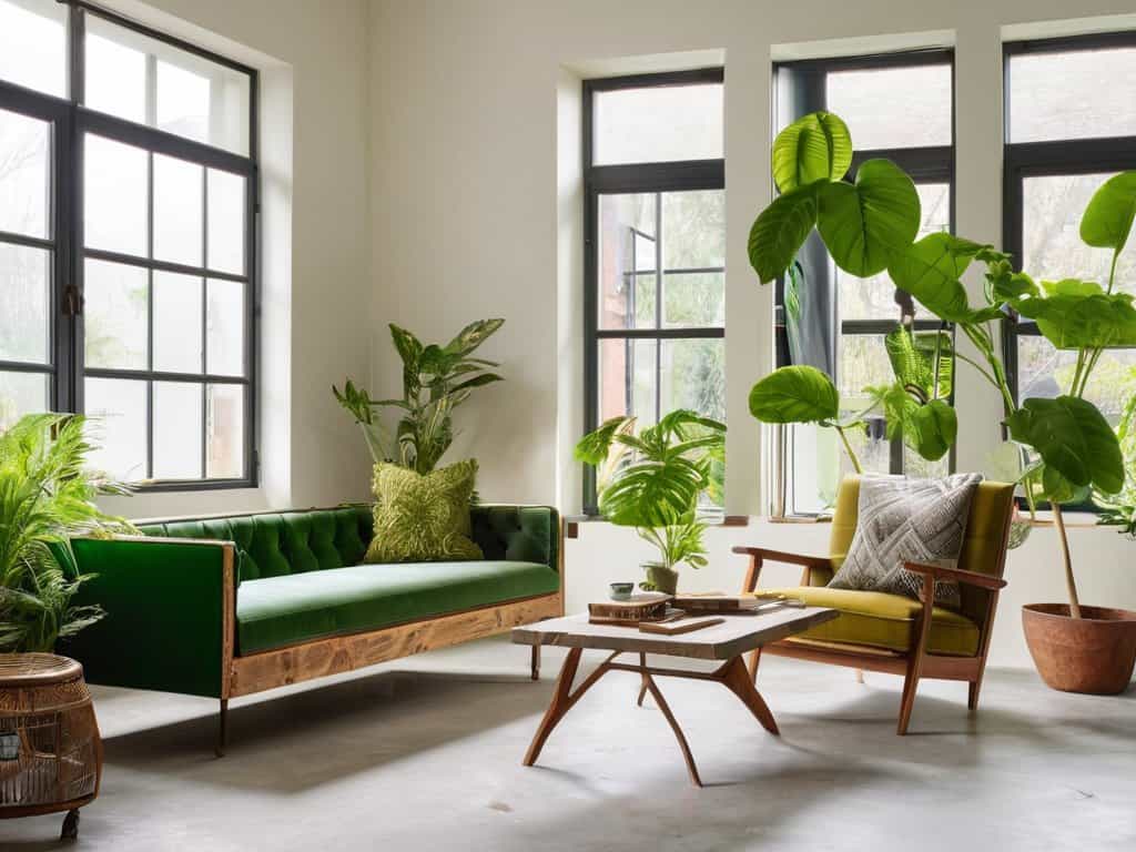 Grooving to Green upcycled furniture