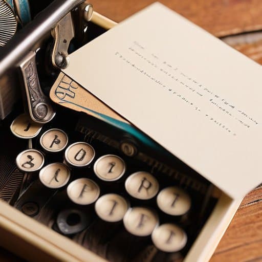 Vintage Handlettering Meets Typewriter Aesthetic Trust Signals Unveiled
