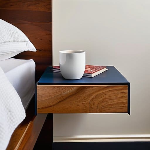 Wrapping It All Up sleek floating nightstand
