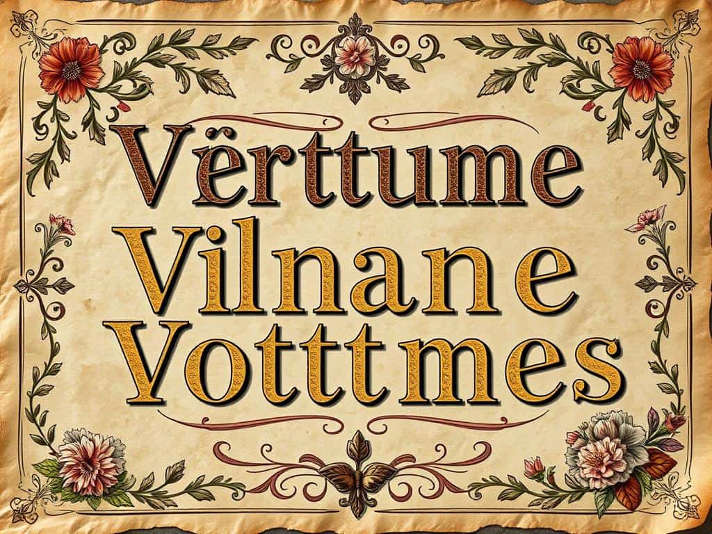 Vintage Typography